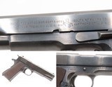 WORLD WAR II Iconic U.S. ARMY Marked COLT M1911A1 .45 Semi-Auto Pistol C&RWW II 1942 Mfr. Model 1911 .45 ACP Government Model - 1 of 20