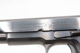 WORLD WAR II Iconic U.S. ARMY Marked COLT M1911A1 .45 Semi-Auto Pistol C&RWW II 1942 Mfr. Model 1911 .45 ACP Government Model - 18 of 20