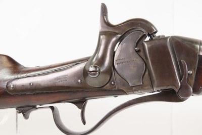 Documented EXTREMELY RARE 1 of 263 SHARPS U.S. Navy M1855 Percussion RifleOnly 50 having the ROLLIN WHITE’S PATENT MARKING - Image 9 of 25