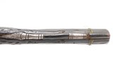 PAIR of ENGRAVED & SILVER INLAID Antique Ornate CAUCASIAN Flintlock Pistols OTTOMAN Early 18th Century DRAGOON Horse Pistols - Image 23 of 25