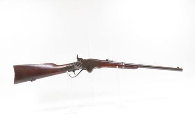 CIVIL WAR | FRONTIER Antique Model 1860 SPENCER SADDLE RING CAVALRY Carbine Early Repeater Famous During CIVIL WAR & WILD WEST - Image 2 of 23