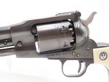 STURM, RUGER “Old Army” Single Action .44 PERCUSSION Six-Shot RevolverAntique Classified with FAUX IVORY GRIPS - 4 of 21