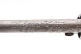 1863 mfr. ENGRAVED Antique CIVIL WAR Antique COLT M1860 .44 Percussion ARMY ENGRAVER RACHEL WELLS w/ SHOULDER STOCK - 25 of 25