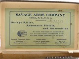 SAVAGE M1907 7.65mm (.32 ACP) Exposed Hammer FACTORY BOX Pocket Pistol C&RSemi-Automatic SELF DEFENSE Gun Made Circa 1910 - 3 of 25