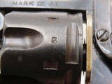 British WEBLEY Mark IV .38/200 DOUBLE ACTION Revolver C&R w/1940 HOLSTER1951-53 mfr. Post-WORLD WAR II Top Break Revolver - 8 of 25
