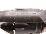 British WEBLEY Mark IV .38/200 DOUBLE ACTION Revolver C&R w/1940 HOLSTER1951-53 mfr. Post-WORLD WAR II Top Break Revolver - 13 of 25