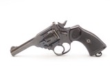 British WEBLEY Mark IV .38/200 DOUBLE ACTION Revolver C&R w/1940 HOLSTER1951-53 mfr. Post-WORLD WAR II Top Break Revolver - 4 of 25