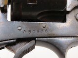 British WEBLEY Mark IV .38/200 DOUBLE ACTION Revolver C&R w/1940 HOLSTER1951-53 mfr. Post-WORLD WAR II Top Break Revolver - 22 of 25
