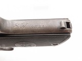 Austrian STEYR M1908/34 Semi-Auto THIRD REICH STATE SECURITY Pistol C&R“S.W. 4835” SICHERHEITWACHE (State Security) Marked - 8 of 20