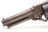 SCARCE Antique JAMES WARNER .28 Percussion Pocket Revolver CIVIL WAR EraSPRINGFIELD, MASSACHUSETTS Mfg. Pocket Revolver - 14 of 18