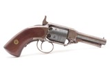 SCARCE Antique JAMES WARNER .28 Percussion Pocket Revolver CIVIL WAR EraSPRINGFIELD, MASSACHUSETTS Mfg. Pocket Revolver - 2 of 18