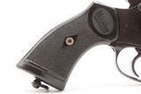 British WEBLEY Mark IV .38/200 DOUBLE ACTION Revolver C&R w/1940 HOLSTER1951-53 mfr. Post-WORLD WAR II Top Break Revolver - 6 of 22