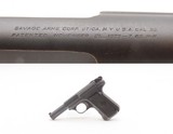 SAVAGE M1907 7.65mm (.32 ACP) Exposed Hammer SELF DEFENSE Pocket Pistol C&R Semi-Automatic CONCEAL & CARRY Gun Made Circa 1910 - 1 of 19