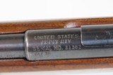 World War II MOSSBERG M42M-B U.S. LEND/LEASE .22 Training Rifle C&R BRITISH UNITED STATES PROPERTY Marked FULL STOCK - 18 of 25