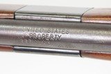 World War II MOSSBERG M42M-B U.S. LEND/LEASE .22 Training Rifle C&R BRITISH UNITED STATES PROPERTY Marked FULL STOCK - 16 of 25