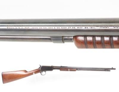 WINCHESTER Standard Model 06 .22 RF Slide Action TAKEDOWN Rifle C&R PLINKER Standard Model in .22 Short, Long, and Long Rifle - Image 1 of 25