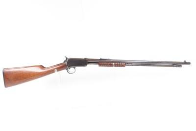 WINCHESTER Standard Model 06 .22 RF Slide Action TAKEDOWN Rifle C&R PLINKER Standard Model in .22 Short, Long, and Long Rifle - Image 2 of 25