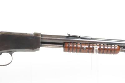 WINCHESTER Standard Model 06 .22 RF Slide Action TAKEDOWN Rifle C&R PLINKER Standard Model in .22 Short, Long, and Long Rifle - Image 4 of 25