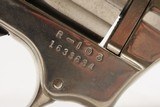 1960s 9-SHOT HIGH STANDARD R103 Sentinel .22 S, L, LR Revolver NICKEL C&R With Original Matching Box! - Image 8 of 20