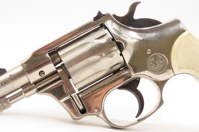 1960s 9-SHOT HIGH STANDARD R103 Sentinel .22 S, L, LR Revolver NICKEL C&R With Original Matching Box! - Image 16 of 20