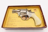 1960s 9-SHOT HIGH STANDARD R103 Sentinel .22 S, L, LR Revolver NICKEL C&R With Original Matching Box! - Image 3 of 20