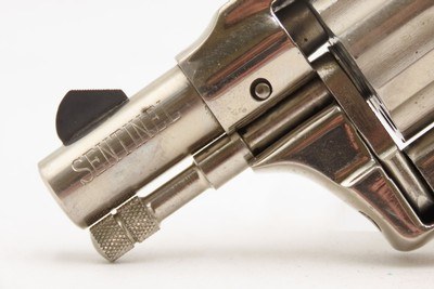 1960s 9-SHOT HIGH STANDARD R103 Sentinel .22 S, L, LR Revolver NICKEL C&R With Original Matching Box! - Image 15 of 20