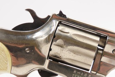1960s 9-SHOT HIGH STANDARD R103 Sentinel .22 S, L, LR Revolver NICKEL C&R With Original Matching Box! - Image 6 of 20