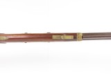 BALTIMORE, MD C.C. O’BRIEN Antique AMERICAN Half Stock LONG RIFLEPre-CIVIL WAR Era GAME GETTING .31 Caliber - 10 of 25