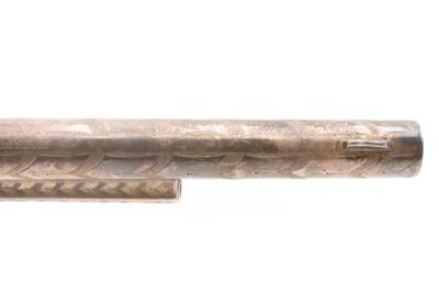 1905 ENGRAVED, SILVER PLATED COLT Bisley SAA .32-20 WCF Revolver C&R CARVED EAGLE & SNAKE IVORY GRIPS - Image 14 of 25