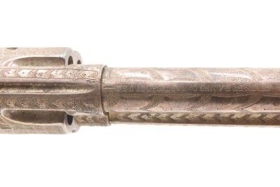 1905 ENGRAVED, SILVER PLATED COLT Bisley SAA .32-20 WCF Revolver C&R CARVED EAGLE & SNAKE IVORY GRIPS - Image 22 of 25