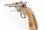 1905 ENGRAVED, SILVER PLATED COLT Bisley SAA .32-20 WCF Revolver C&R CARVED EAGLE & SNAKE IVORY GRIPS - Image 17 of 25