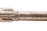 1905 ENGRAVED, SILVER PLATED COLT Bisley SAA .32-20 WCF Revolver C&R CARVED EAGLE & SNAKE IVORY GRIPS - Image 22 of 25