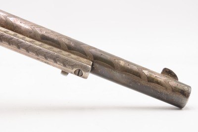 1905 ENGRAVED, SILVER PLATED COLT Bisley SAA .32-20 WCF Revolver C&R CARVED EAGLE & SNAKE IVORY GRIPS - Image 9 of 25