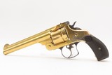 c1880s mfr. GOLD PLATED Antique SMITH & WESSON .44 “FRONTIER”.44-40 WCFDOUBLE ACTION .44 WINCHESTER CENTER FIRE - 14 of 19