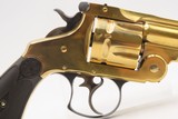 c1880s mfr. GOLD PLATED Antique SMITH & WESSON .44 “FRONTIER”.44-40 WCFDOUBLE ACTION .44 WINCHESTER CENTER FIRE - 4 of 19