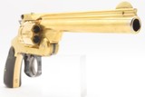 c1880s mfr. GOLD PLATED Antique SMITH & WESSON .44 “FRONTIER”.44-40 WCFDOUBLE ACTION .44 WINCHESTER CENTER FIRE - 18 of 19