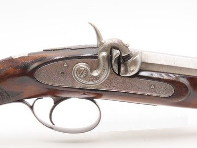 BANK NOTE ENGRAVED English GLENTON Antique SILVER INLAID Percussion PistolBritish SELF DEFENSE Pistol Made Circa 1840 - Image 4 of 18