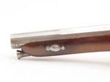 BANK NOTE ENGRAVED English GLENTON Antique SILVER INLAID Percussion PistolBritish SELF DEFENSE Pistol Made Circa 1840 - Image 18 of 18