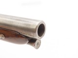 BANK NOTE ENGRAVED English GLENTON Antique SILVER INLAID Percussion PistolBritish SELF DEFENSE Pistol Made Circa 1840 - Image 7 of 18