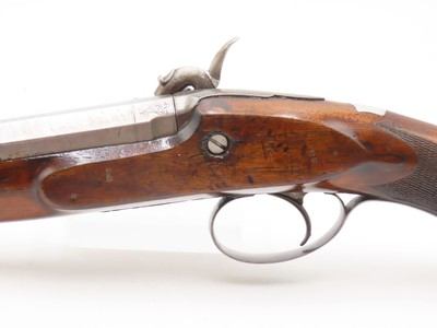 BANK NOTE ENGRAVED English GLENTON Antique SILVER INLAID Percussion PistolBritish SELF DEFENSE Pistol Made Circa 1840 - Image 17 of 18