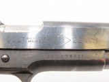 Pre-World War II U.S. COLT M1911 w/ACE SLIDE .22 LR RF Semi-Auto Pistol C&R Model 1911 Government Model TRAINING PISTOL - 15 of 19