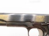 Pre-World War II U.S. COLT M1911 w/ACE SLIDE .22 LR RF Semi-Auto Pistol C&R Model 1911 Government Model TRAINING PISTOL - 6 of 19