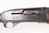 Engraved REMINGTON “Sportsman-58” SEMI-AUTO 12 Gauge Hammerless Shotgun C&R Precursor to the Iconic Model 1100 Autoloader - 6 of 21
