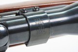 Custom HUSQVARNA M1640 Bolt Action Rifle C&R w/WEAVER SCOPE & OUTERS CASEChambered in .243 Caliber with a DOUGLAS BARREL - 15 of 17