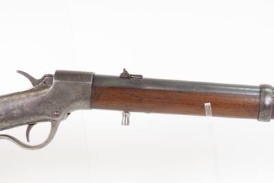 BALLARD’S PATENT Dual Ignition MERRIMACK ARMS & MFG. CO. Number 44 Sporting RARE 1 of Roughly 2000 Post CIVIL WAR Rifles in RF and CF! - Image 4 of 23