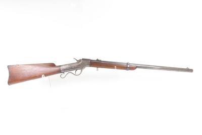 BALLARD’S PATENT Dual Ignition MERRIMACK ARMS & MFG. CO. Number 44 Sporting RARE 1 of Roughly 2000 Post CIVIL WAR Rifles in RF and CF! - Image 2 of 23