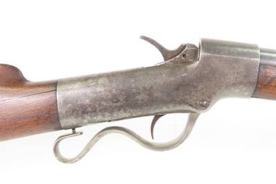 BALLARD’S PATENT Dual Ignition MERRIMACK ARMS & MFG. CO. Number 44 Sporting RARE 1 of Roughly 2000 Post CIVIL WAR Rifles in RF and CF! - Image 6 of 23