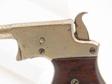 Antique REMINGTON No. 1 Saw Handle “Vest Pocket” .22 DERINGER Pocket Pistol 1 of 17,000 Made During Production Run - 4 of 17