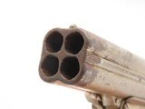 Civil War Era REMINGTON-ELLIOT Antique RING TRIGGER .32 RF PEPPERBOX Pistol 4-Shot RIVERBOAT GAMBLER’S Derringer Pistol - Image 7 of 18