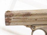 Civil War Era REMINGTON-ELLIOT Antique RING TRIGGER .32 RF PEPPERBOX Pistol 4-Shot RIVERBOAT GAMBLER’S Derringer Pistol - Image 5 of 18